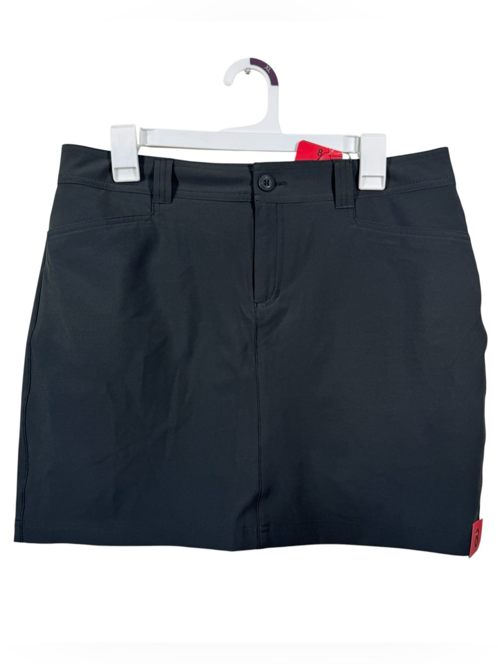 NWT Eddie Bauer Gray Adventurer 2.0 Athletic Outdoor Skort